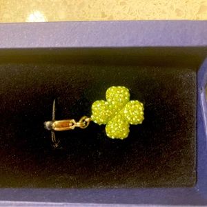 Swarovski Crystal Four Leaf Clover Charm